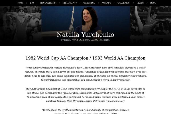 Landscape theme site design template sample