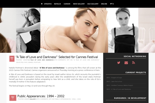 natalie-portman.org site used Premade2