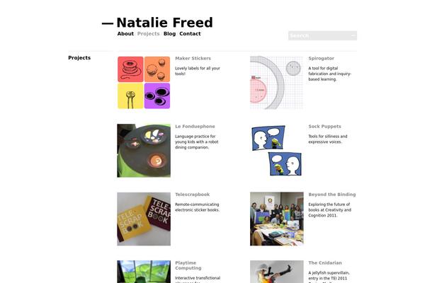 Blogum theme site design template sample