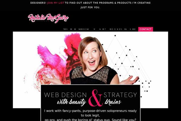nataliemcguiredesign.com site used Nmd