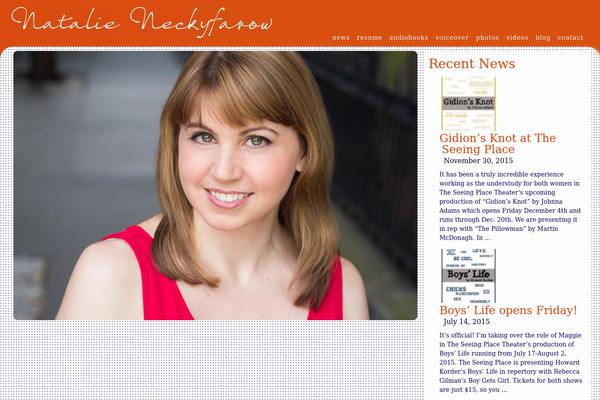 Site using Extensive Recent Posts Widget plugin