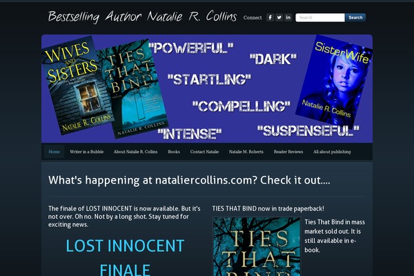 Baskerville theme site design template sample
