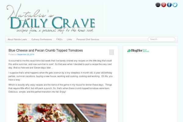 nataliesdailycrave.com site used Response