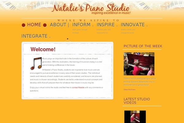 Personalpress theme site design template sample
