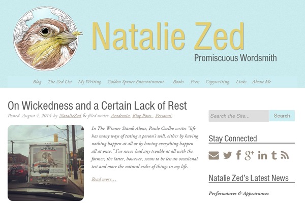 Site using Flickr WordPress Widget plugin