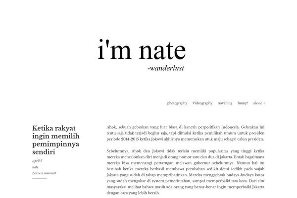 Bushwick theme site design template sample