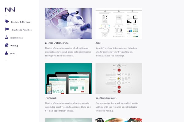 Touchfolio theme site design template sample