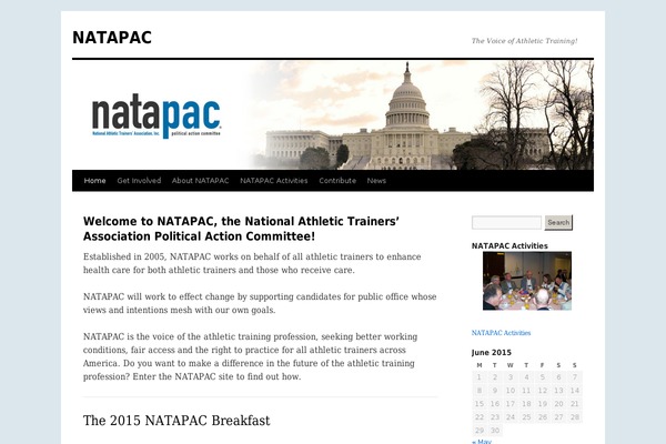 natapac.org site used Wallstreet-pro