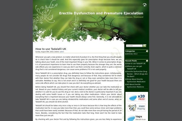 Greenlight theme site design template sample