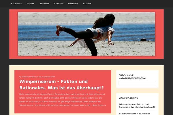 natashafondren.com site used Candour