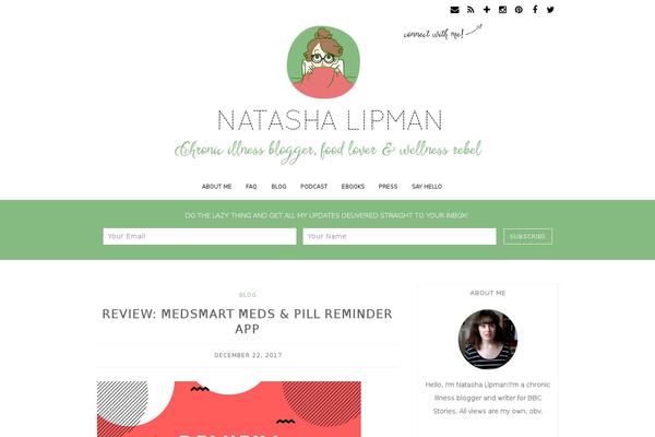 Olivie theme site design template sample