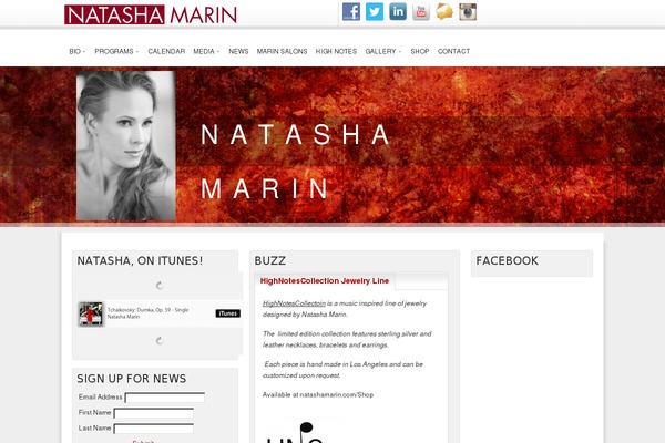 Panacea theme site design template sample