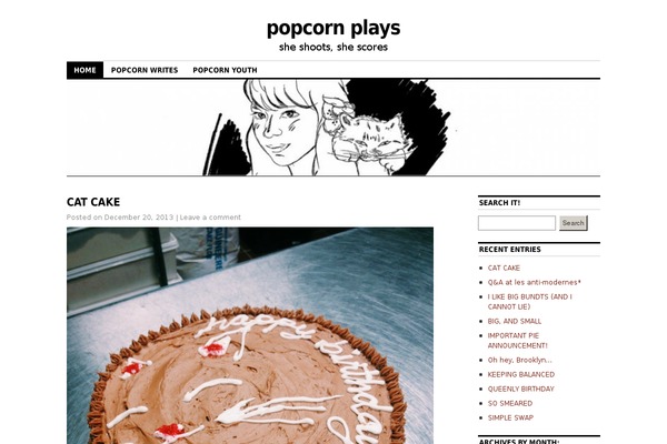 Coraline theme site design template sample