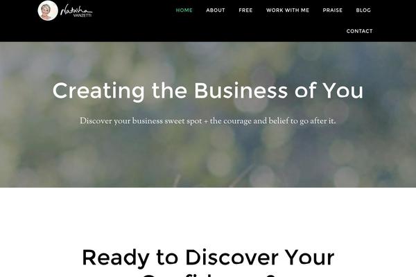 Parallax Pro theme site design template sample