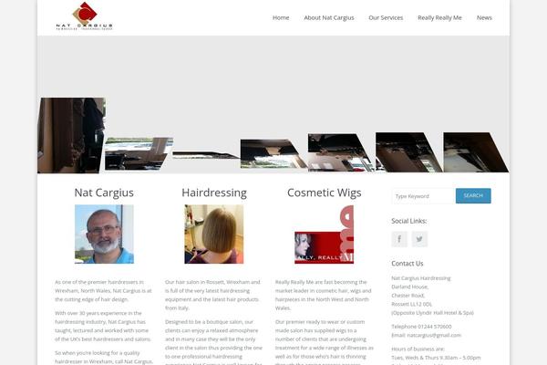 WP Residence theme site design template sample
