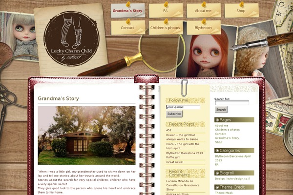 Coffee Desk theme site design template sample
