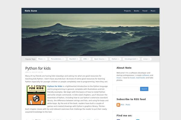 Meeta theme site design template sample