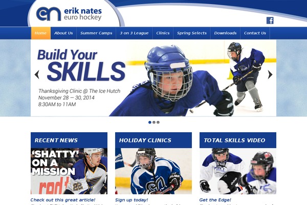 Site using Easy Heads Up Bar plugin