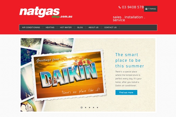 MultiShop theme site design template sample