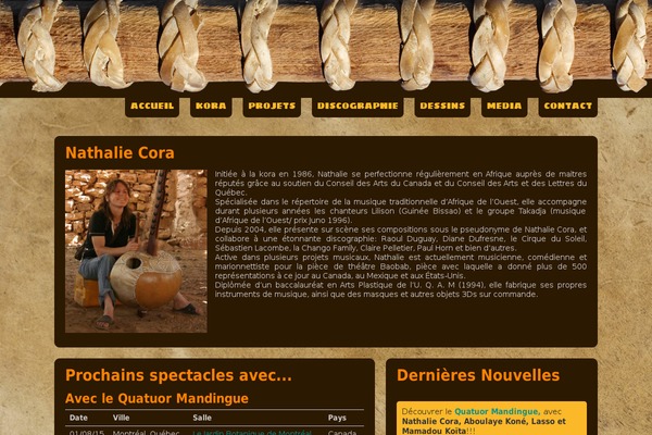 Site using GigPress plugin