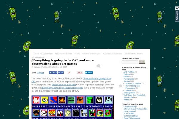 Site using Nelio Featured Posts plugin