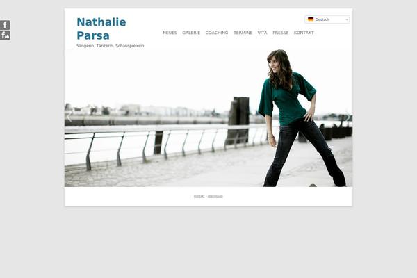 nathalieparsa.com site used Tmpl