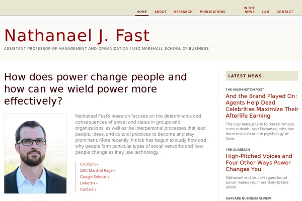 Enterprise Pro theme site design template sample