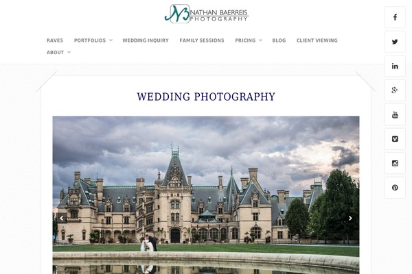 Capture theme site design template sample