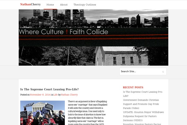 nathancherry.com site used Reddish