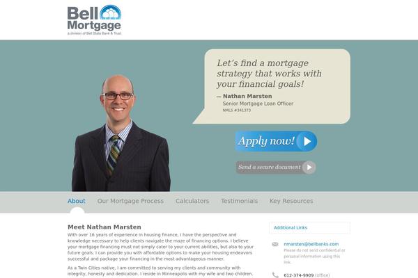 nathanmarsten.com site used Bellloanofficer