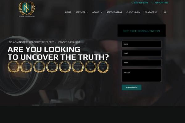 The-guard theme site design template sample