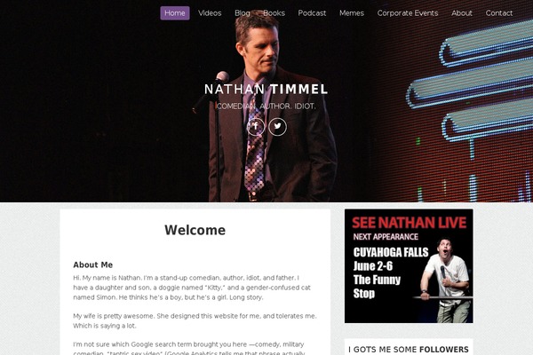 nathantimmel.com site used Divi-child-8