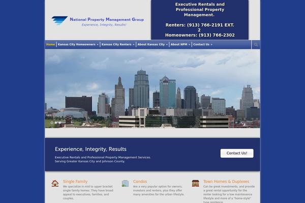Modernize theme site design template sample