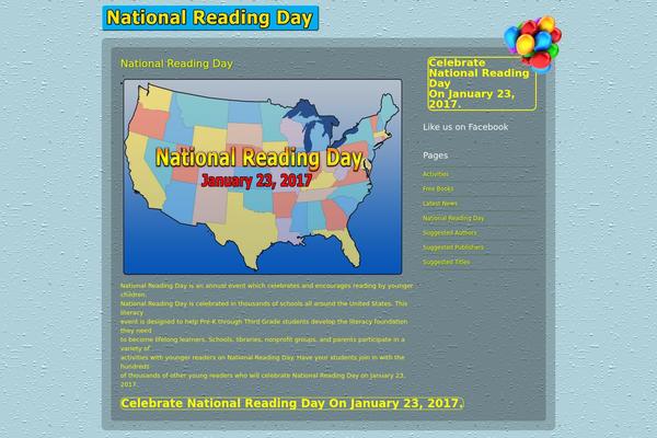 national-reading-day.org site used Dewdrop