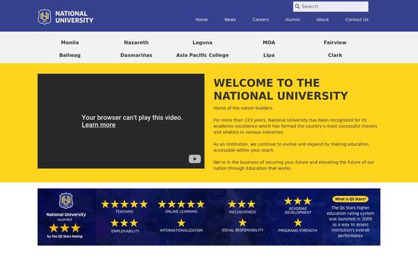 Site using U-course plugin