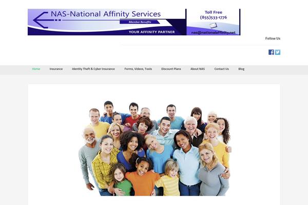 Enterprise Pro theme site design template sample