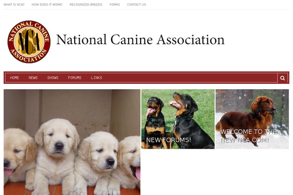 nationalcanine.com site used Resolution-pro