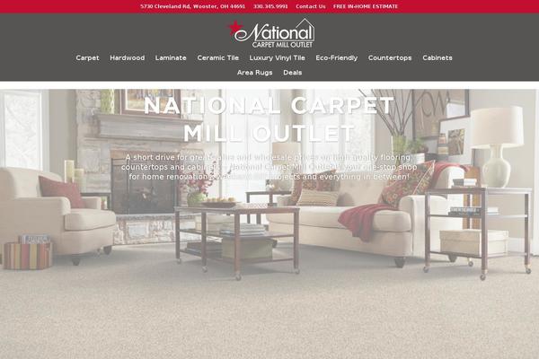 Divi Child theme site design template sample