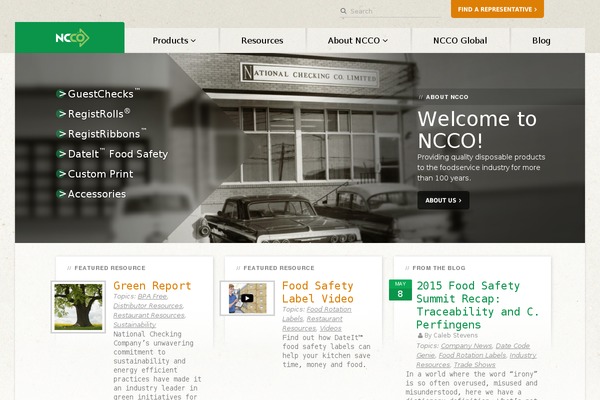 Basis theme site design template sample