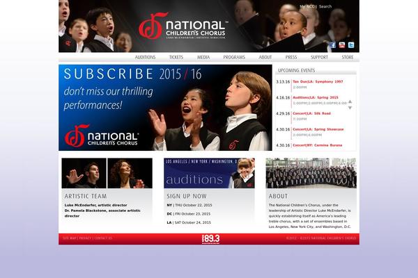 Ncc theme site design template sample