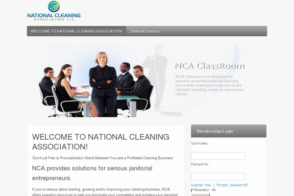 nationalcleaningassociation.com site used Imscflex