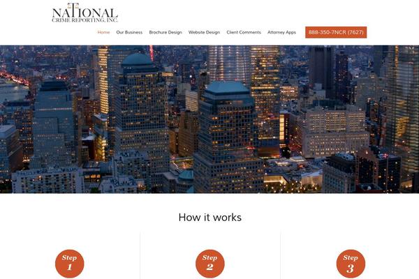 Salient theme site design template sample