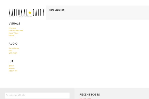 Crush theme site design template sample