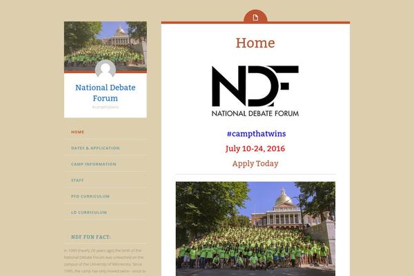 Fictive theme site design template sample