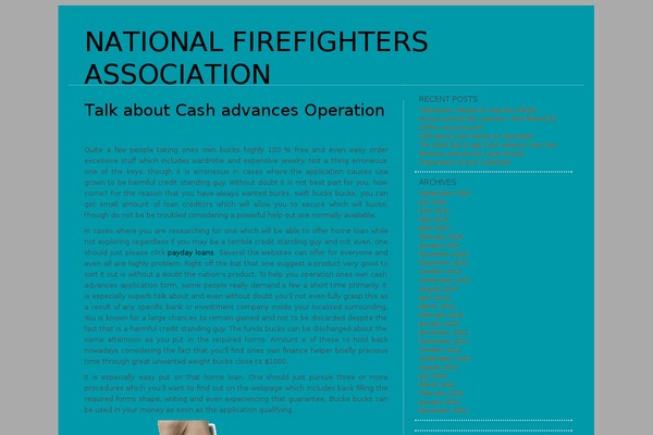 nationalfirefightersassociation.info site used Tmp