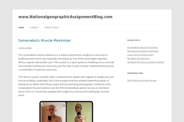 Duet theme site design template sample