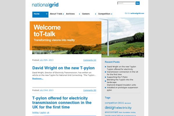 nationalgridt-talk.com site used Bonestheme