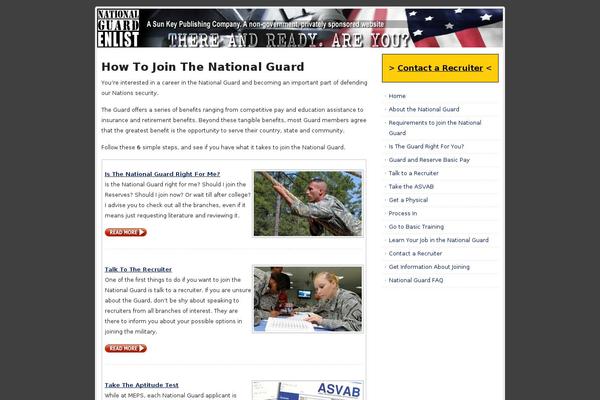 nationalguardenlist.com site used Prose