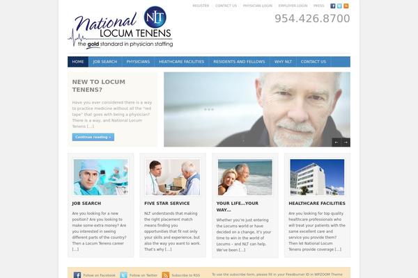 Discovery theme site design template sample