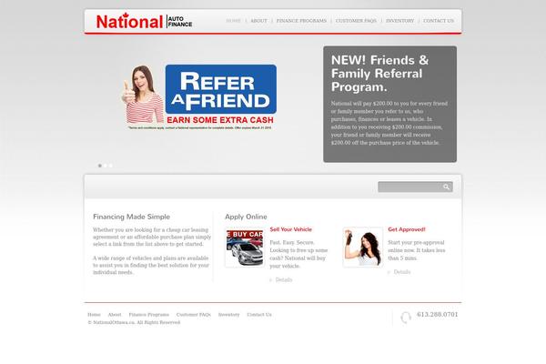 Tucana theme site design template sample